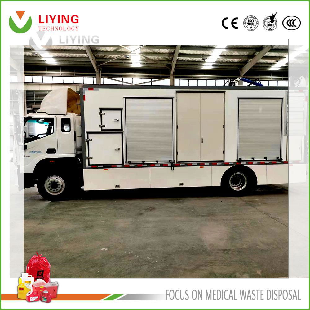 Medical waste disinfection vehicle 5