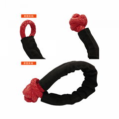 Outdoor off-road vehicle polymer shackle