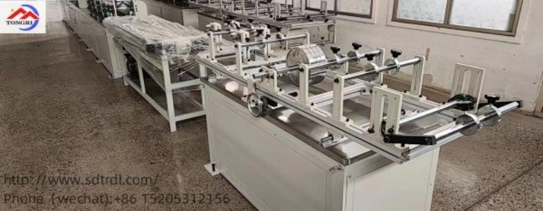 High speed paper corner protector kraft paper protection production line