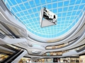 Shopping mall skylight