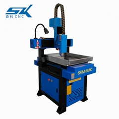 3d steel sheet metal 6060 precision cnc router metal engraving carving machine 