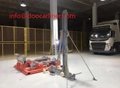 Truck cab collision repairing and straightening bench