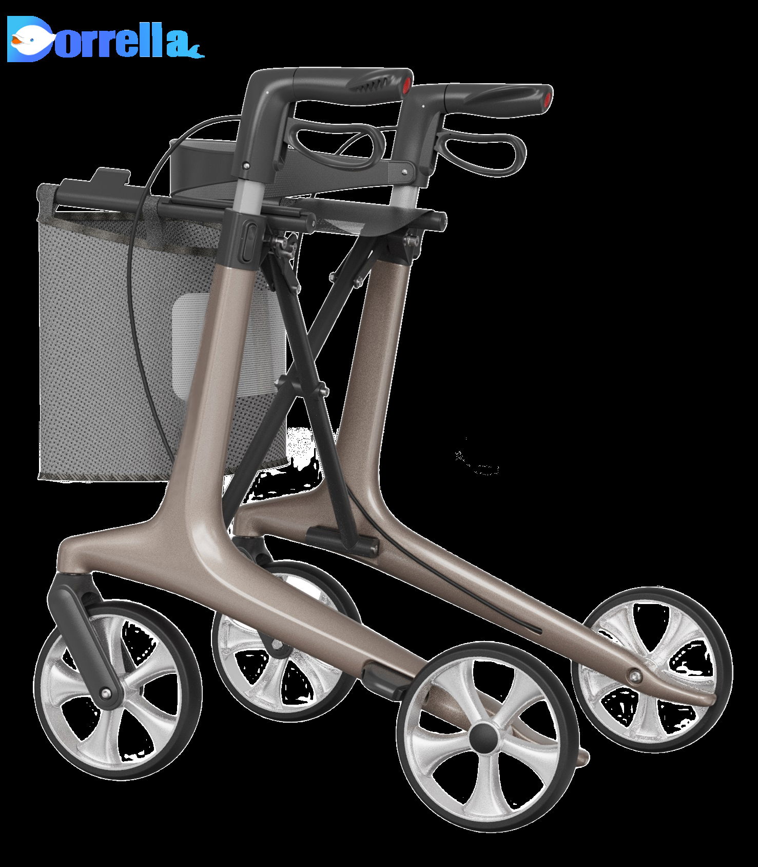 Drive Medical Rollator Walker with Fold Up 3