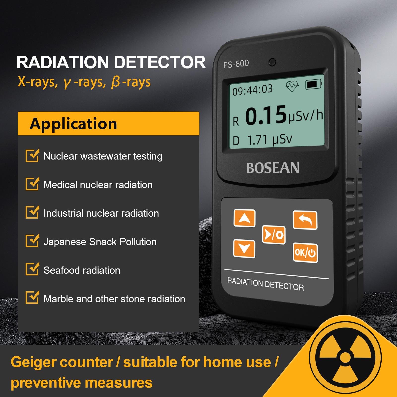 Portable Digital X Ray Nuclear Radiation Meter Beta Gamma Personal Dosimeter Gei 2