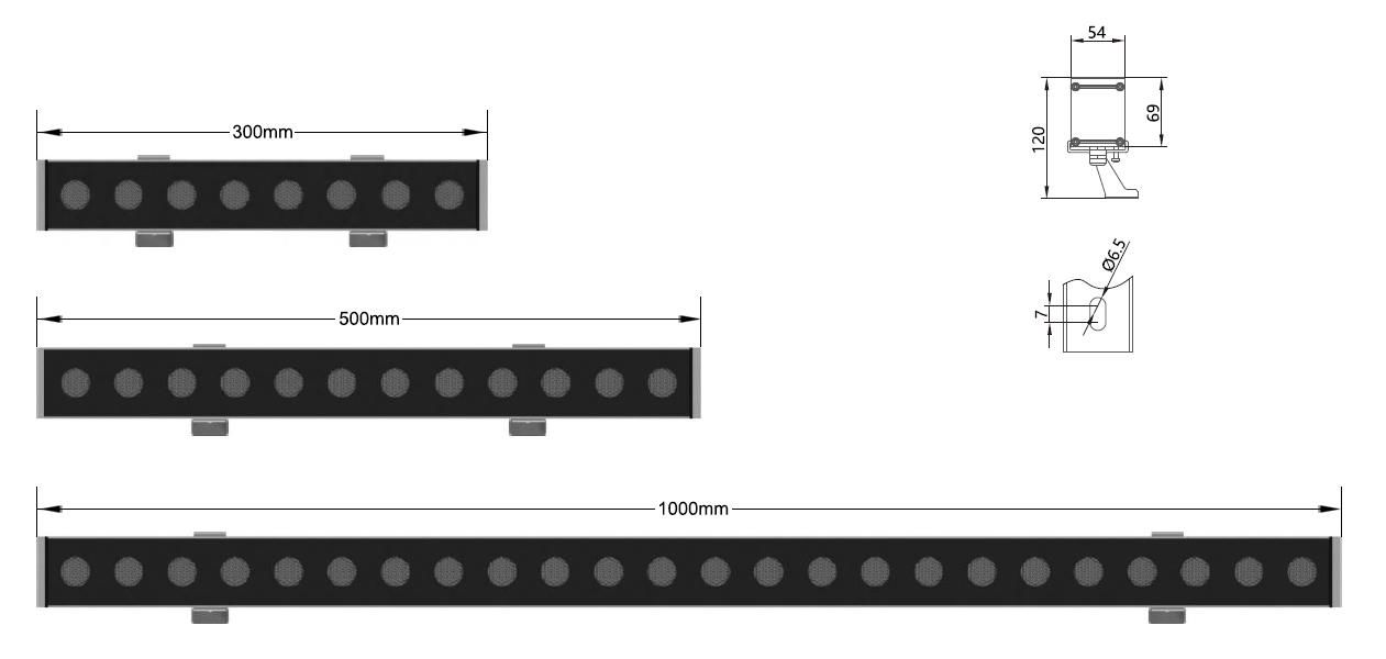 LED Wall Washer Light 18W 36W 48 Watts Quality LED Lamp 14 to 54W Wall Washer 2