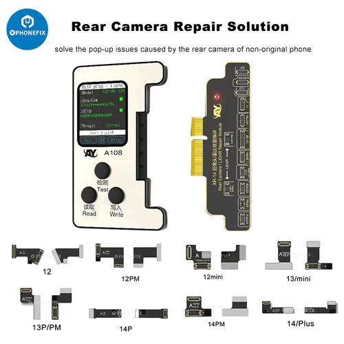 AY A108 Rear Camera Tag-on Repair FPC For iPhone 12-15 Series 2