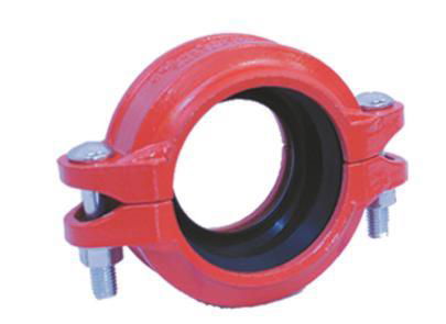 Fire fighting supplier grooved pipe fittings mechanical tee Flexible coupling