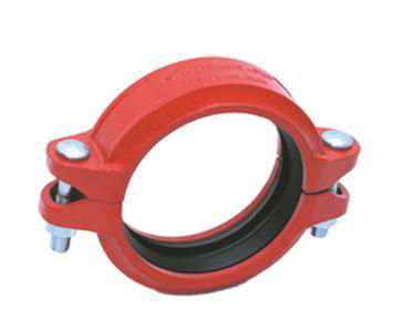 fire fighting system FM UL Approved ductile iron Grooved Pipe Fitting 