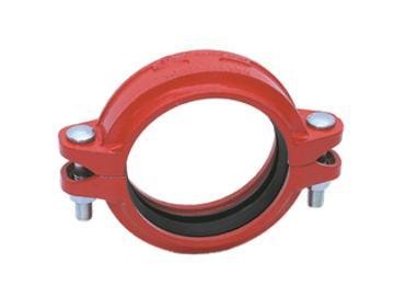 fire fighting system FM UL Approved ductile iron Grooved Pipe Fitting  4