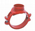 Fm-certified ductile iron trench mechanical tee for fire fighting system 2