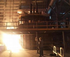 LOW CARBON FERROCHROME FURNACE