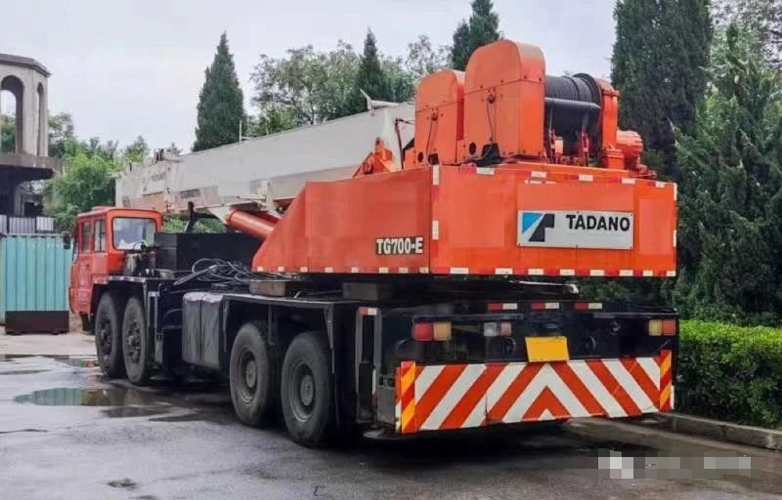 The used TADANOTG700 truck cranes with excellent control performance is for sale 5