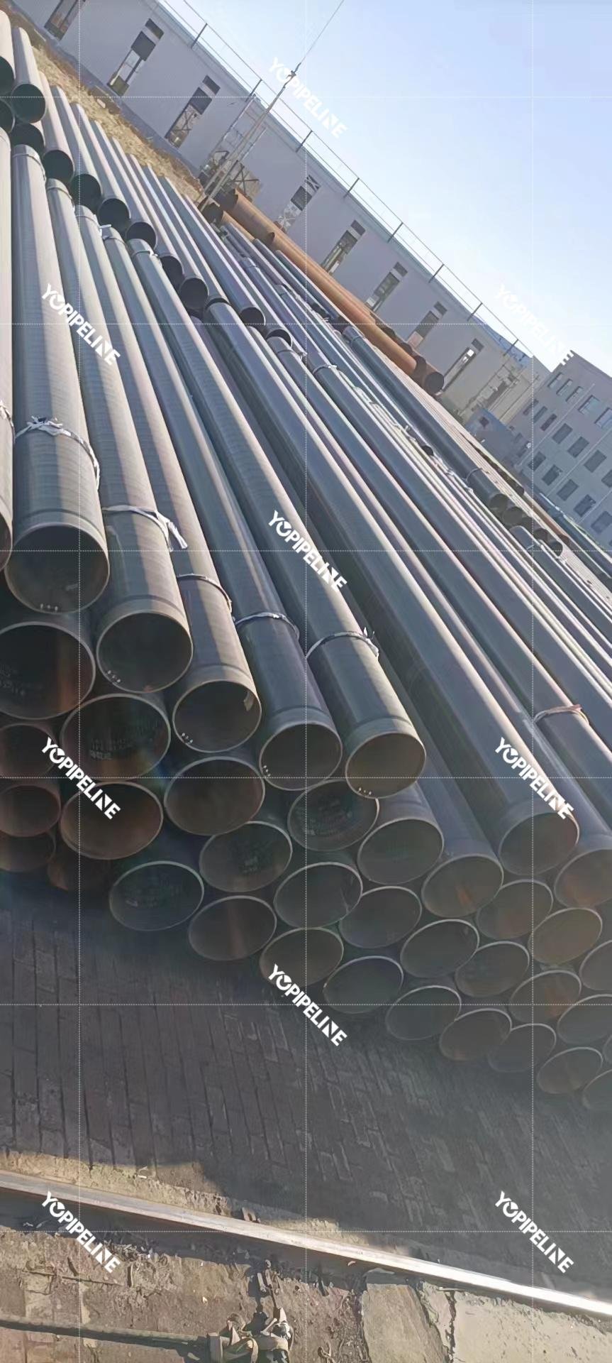 3PE carbon steel pipe anti-corrosion coating line 5