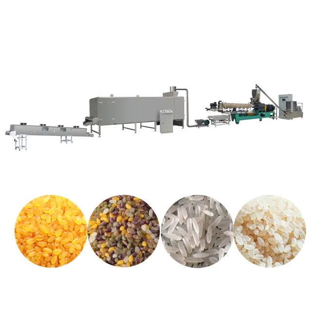 Artificial rice production line 3