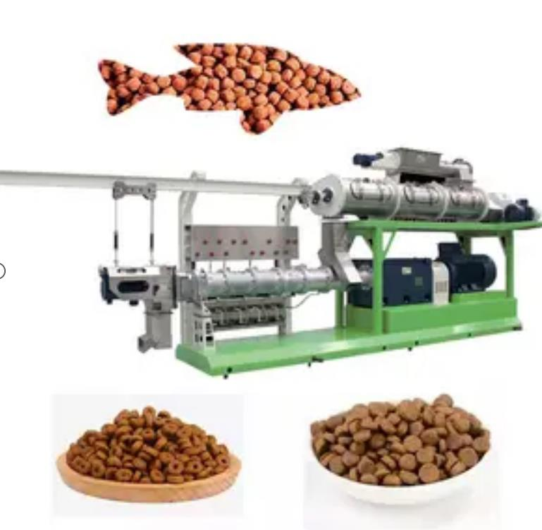 High efficiency fish feed production line