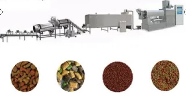 Large capacity dog food production line 4