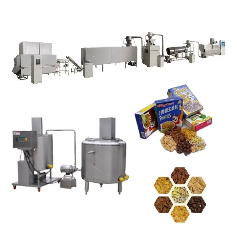 Breakfast cereal corn flake production line 2