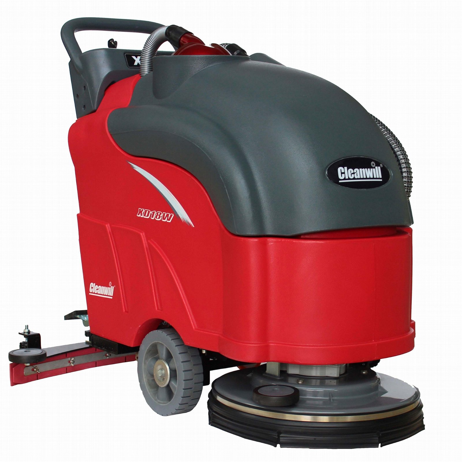 手推式工业洗地机商用清洗多功能擦地机电动扫地机 4