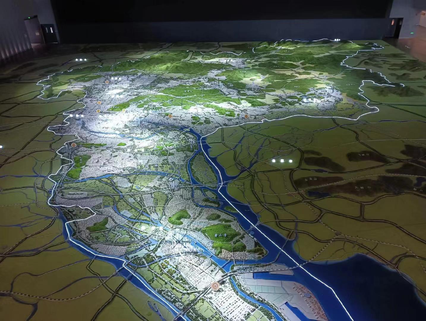 北京地形地貌沙盘制作公司 4