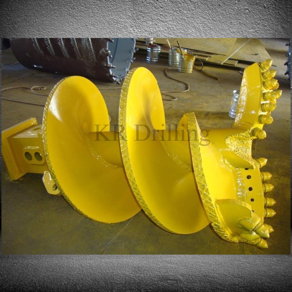 Rock Auger have been designed for srilling in rock 5