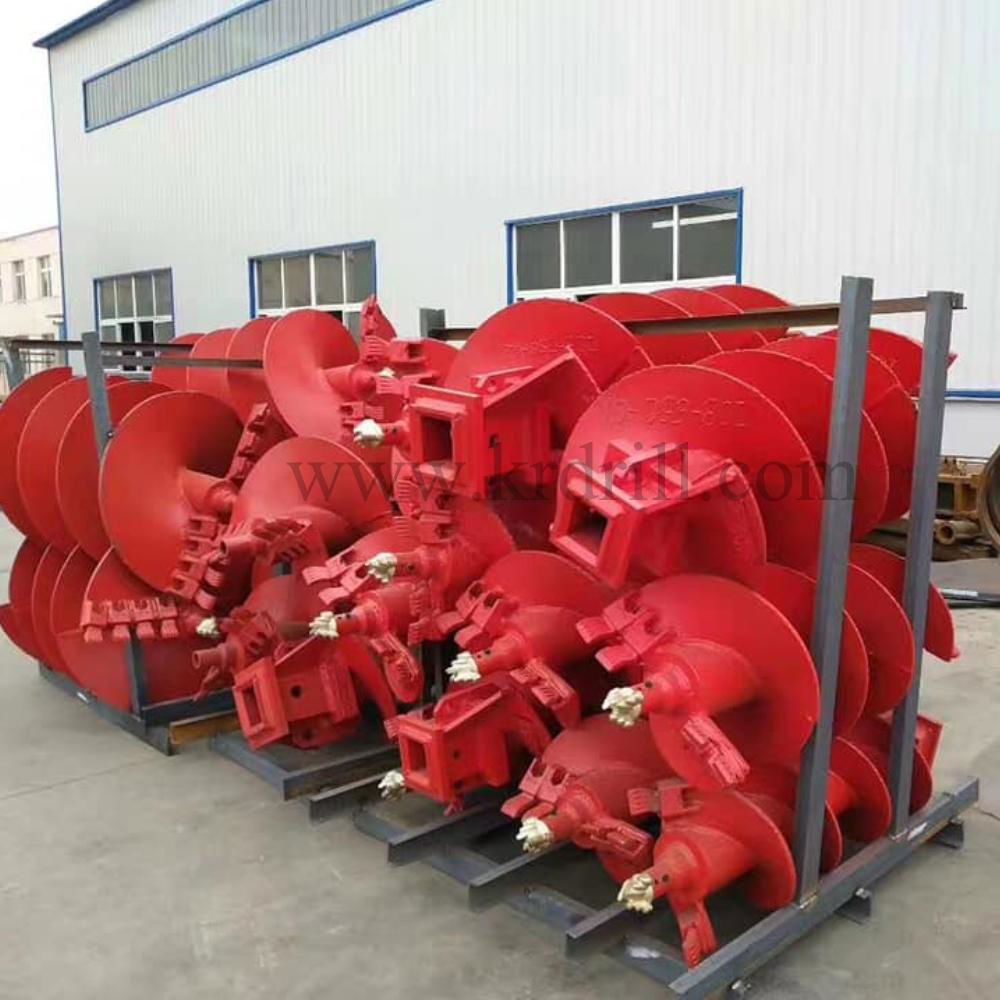 Soil Drilling Augers have been designed for srilling in dry soil and in rock 2