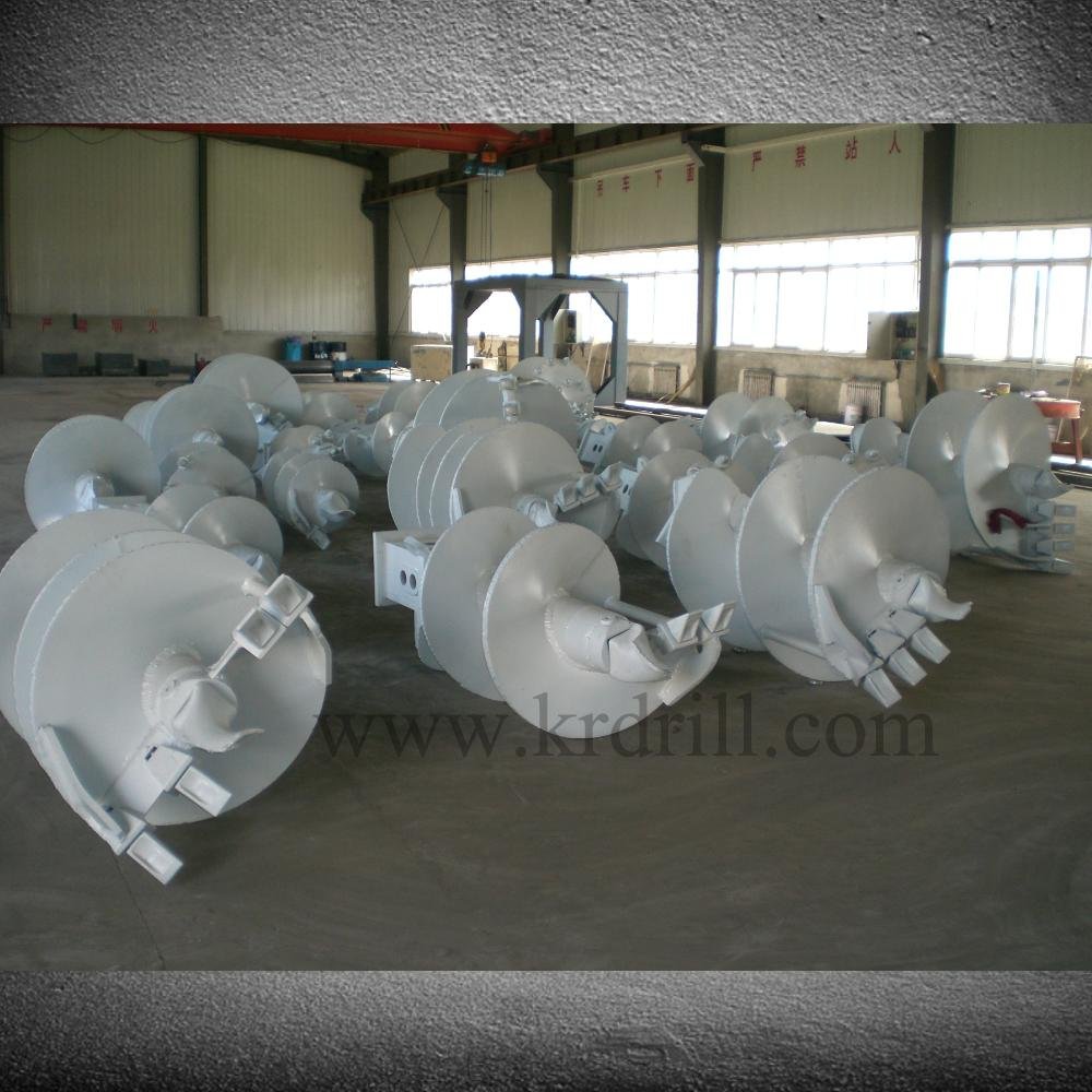Soil Drilling Augers have been designed for srilling in dry soil and in rock 4