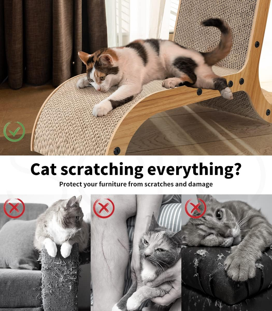 猫刮板瓦楞纸材料耐磨环保 4