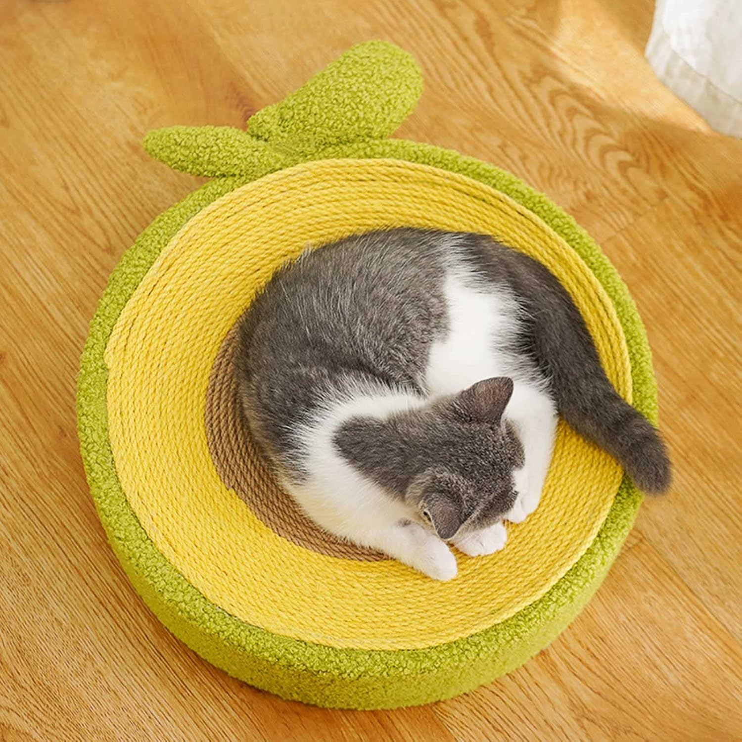  Cat Scratcher Mat Comfortable Scrapers for Cats Sleep Avocado Toy 4