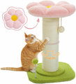 粉红色毛绒花多层次简单的猫活动