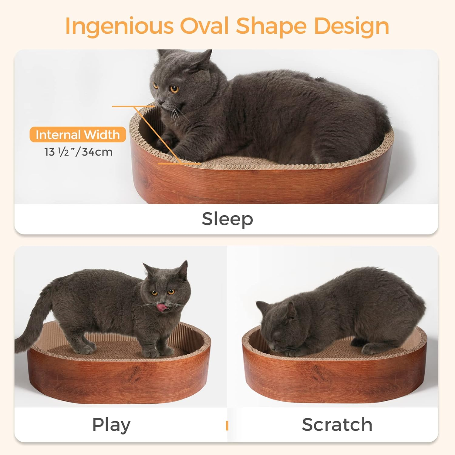 猫抓玩具爪磨机防刮猫抓瓦楞 3