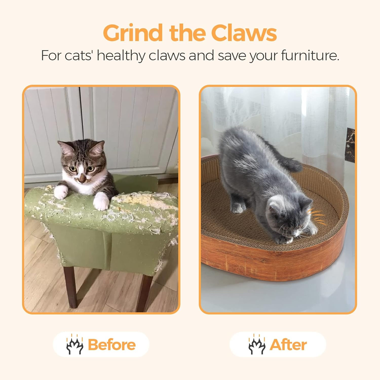 猫抓玩具爪磨机防刮猫抓瓦楞 4
