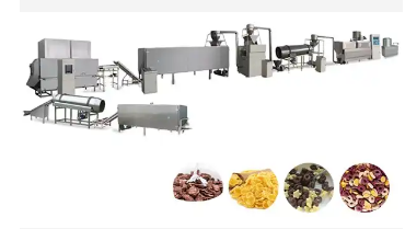 Corn Flakes Extruding Processing Line 2