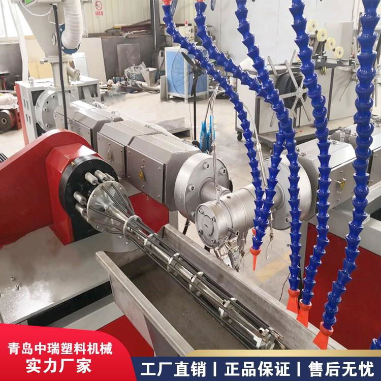 全自動塑料管材生產線 PVC 加觔管生產線 青島中瑞塑機 2