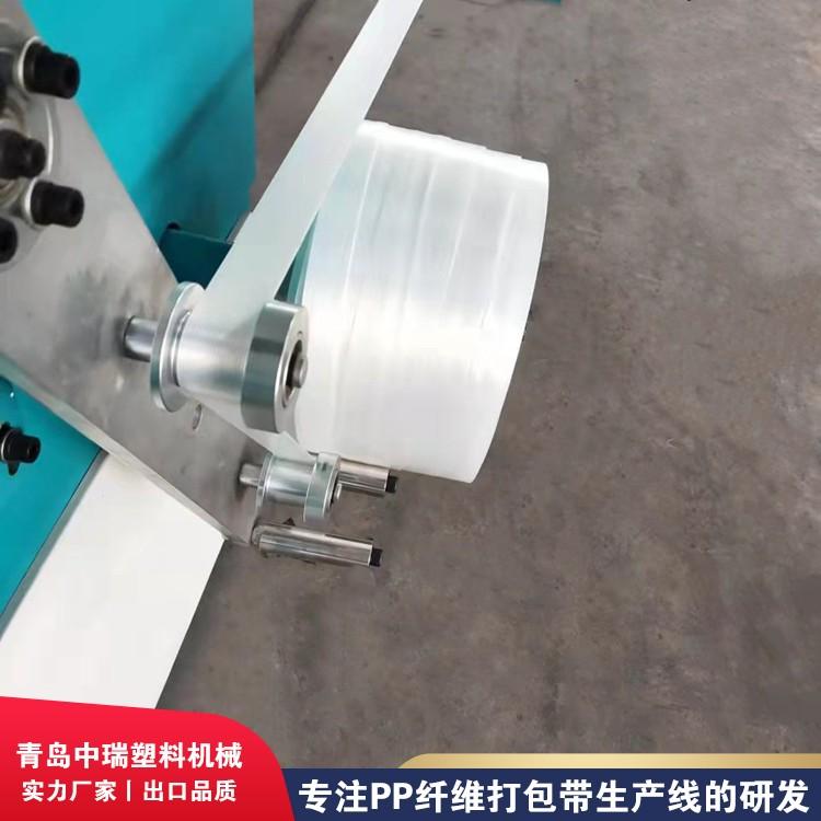 柔性綑紮帶生產線   一出二pp聚酯纖維打包帶設備 4