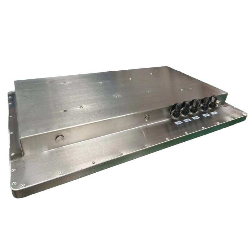 24 inch industrial control all-in-one embedded fully fit stainless steel capacit