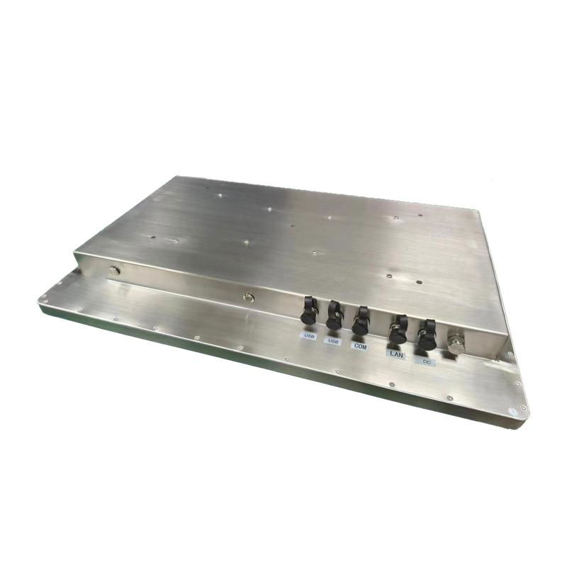 24 inch industrial control all-in-one embedded fully fit stainless steel capacit 5