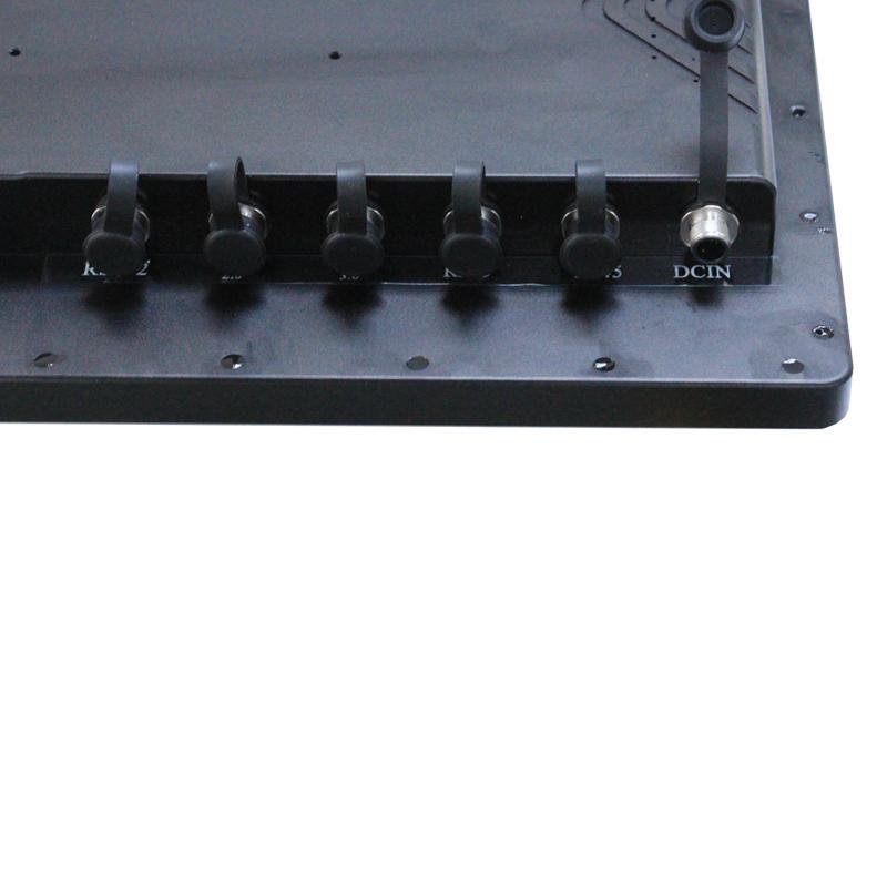 7寸工位工控电阻触摸屏MES系统厂车间工业防水显示器壁挂式打卡机 4