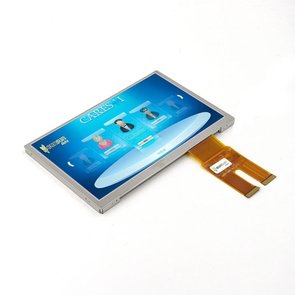 7 寸 WVGA TFT LCD液晶顯示模組，BN-01-MI3WE-700，可帶觸摸，80 3