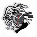 Barber - Hairdressing Clock 4