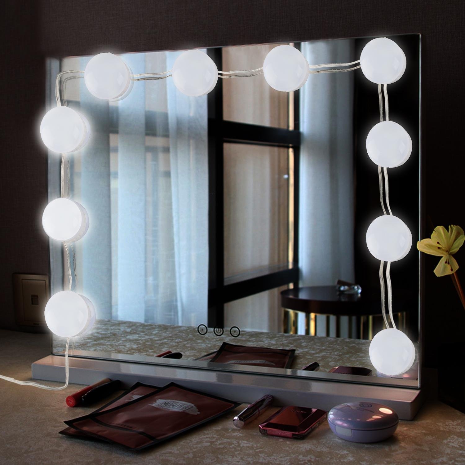 亞馬遜新款熱銷鏡前燈工廠供貨觸摸五檔調光浴室衛生間化妝鏡照 3