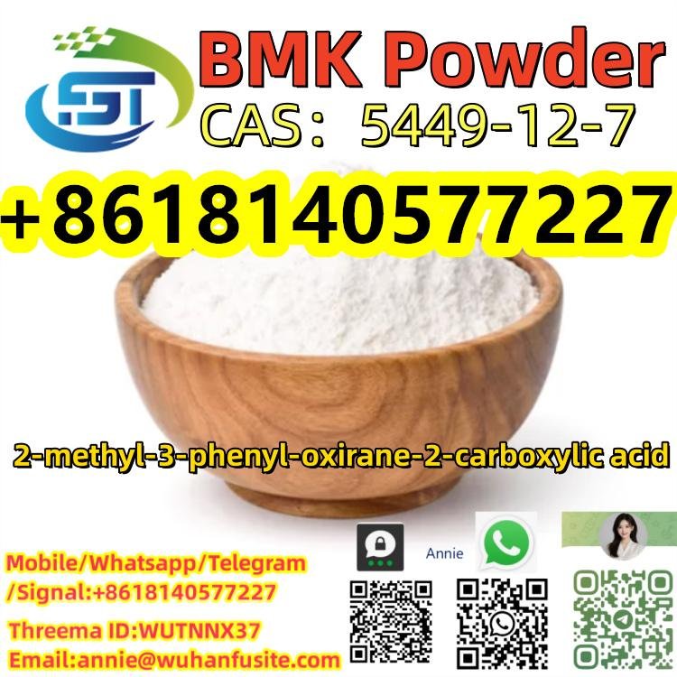 High Quality 25kg/drum BMK Glycidic Powder  CAS 5449-12-7 BMK chemical factories 2