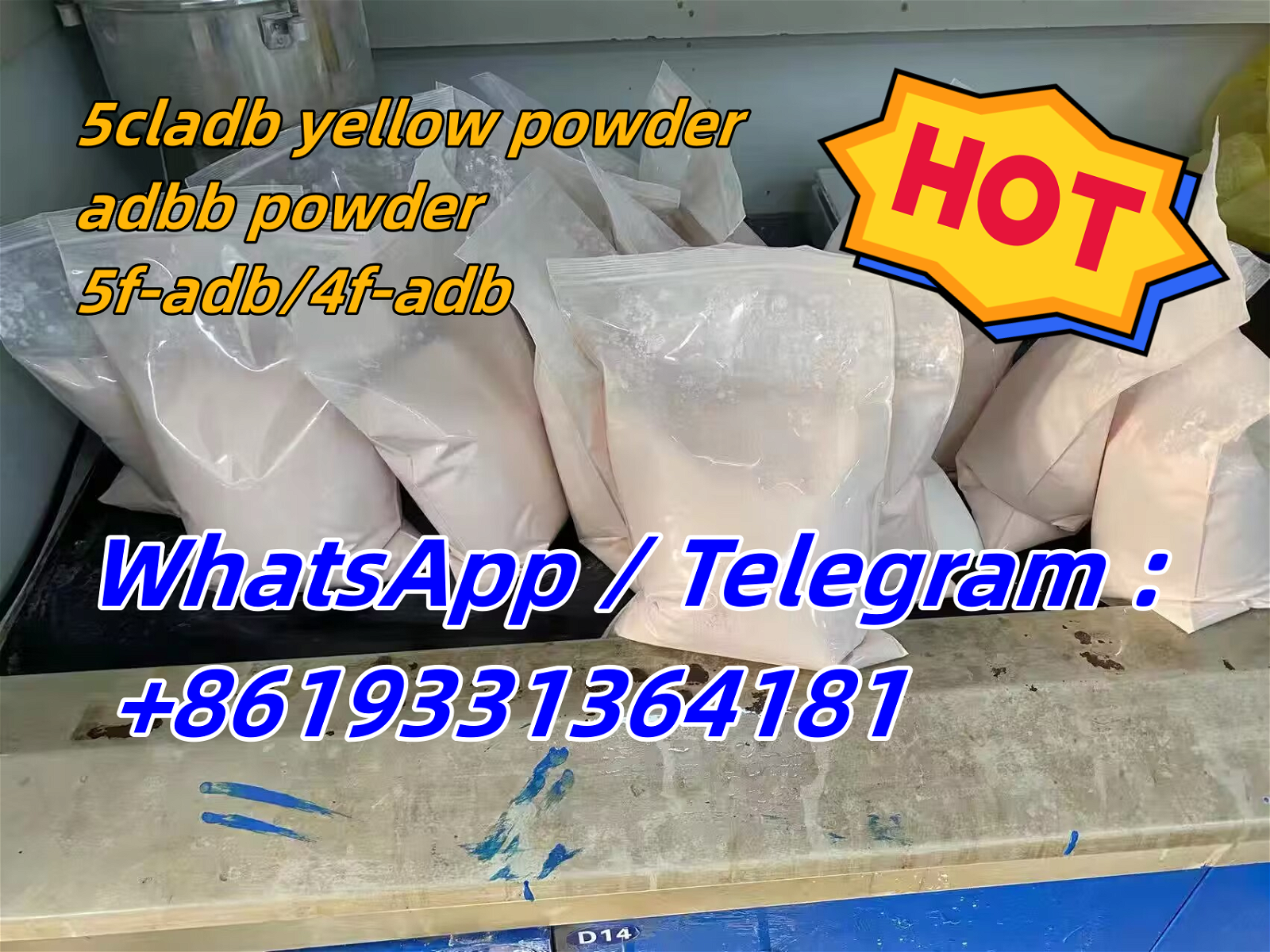 5cladb 5cl-adb-a yellow powder  cas 2504100-70-1 2