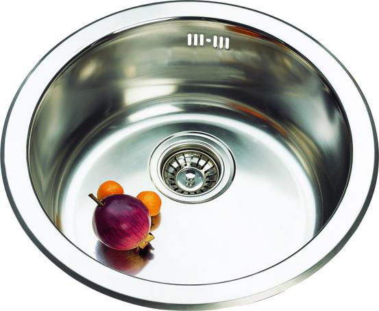 Stainless steel Round bowl sink