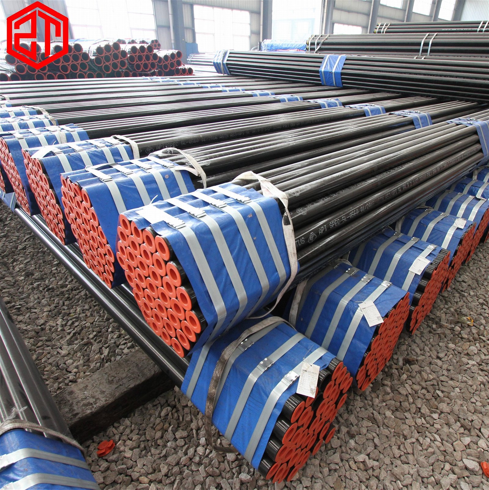 Factory price ASTM A36 A106 MS 18mm to 300mm seamless black iron steel pipe 4