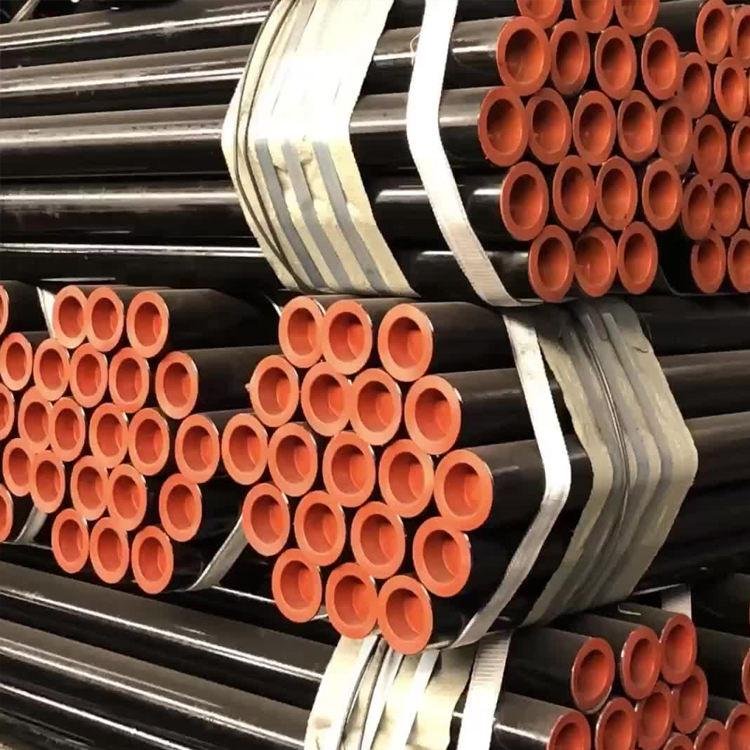 Factory price ASTM A36 A106 MS 18 mm to 609 mm seamless steel pipe for India