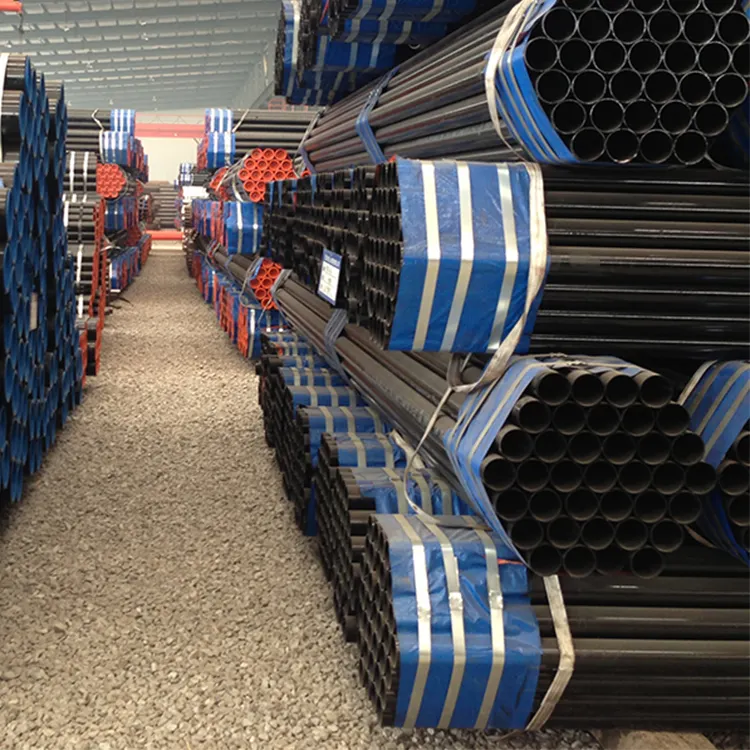ASTM A106 Grade B Seamless Steel Pipe ST37 Cold Drawn Seamless Tube Steel Pipe 4
