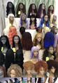 Curly Brazilian Human Hair  long Wave  Lace Frontal Wigs 2