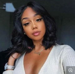 Brazilian Virgin Human Hair Wigs for Black Women