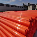 MPP電力管廠 橘紅色橘紅色 非開挖管直埋拖拉mpp可定製