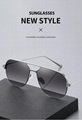 偏光金屬框經典設計時尚太陽眼鏡 2